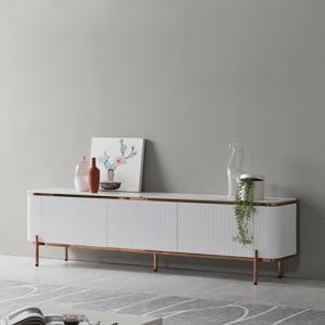 로프턴 템바보드 로즈골드 포세린 세라믹 2100 거실장