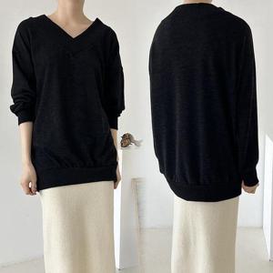 위쉬몰 WX 오버브이롱긴팔니트티(3125H412) 빅사이즈