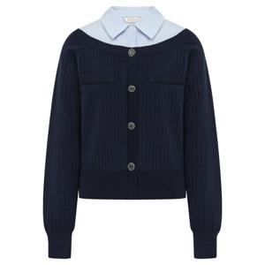 [린(의류)]셔츠배색 버튼 풀오버 (LGPOPA9900)