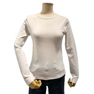 [에이비에프지]솔리드 기모 골지 긴팔 면 티셔츠 APZ5HK34G