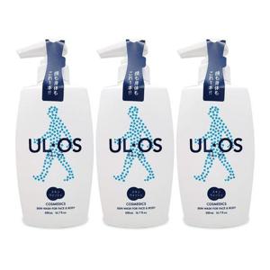 우르오스 스킨 워시 무향 500ml 남성 올인원 바디워시 3개 Ss