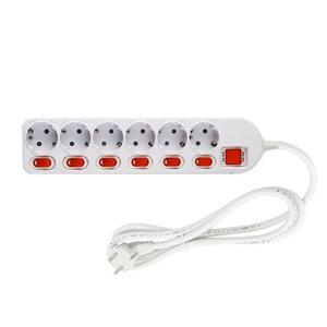 신성전기 국산 개별 6구 5미터 멀티탭(16A)