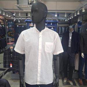 런던포그 본점 HL01 차이나 에리 폴리 서커 셔츠 LOA3A553