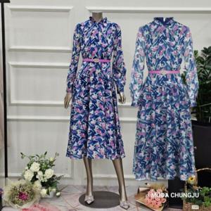 [미니멈]MD 하프브이넥 쉬폰 원피스 MD MMXAAWO2270_CJ