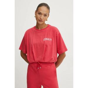 핑코 반팔 티셔츠 104257A2C0 P67 Rossore corallo