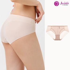 비너스 자스민 노라인팬티 여성팬티 햄팬티 미디 삼각 스킨색