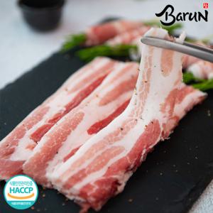 [씨유웰] 참바른한돈 프리미엄 국내산 냉장 삼겹살 1kg(대패3미리) / 바른재료 바른위생