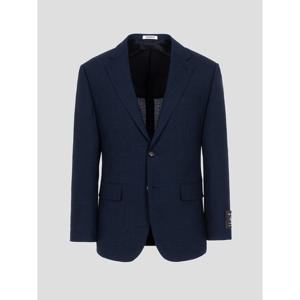 [로가디스] FABIO 울 스트레치 미니멀 루즈 핏 수트 재킷 - 로얄 블루 (RX5201N05N)