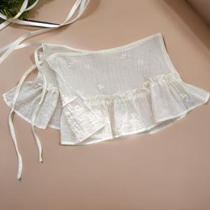 [다잇템]여성 스트랩 프릴 코디 쁘띠 스커트