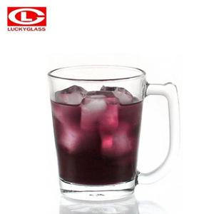 럭키글라스 까페 머그잔 6P세트)컵 물컵 음료컵 투명컵 유리컵 유리잔 물잔 쥬스잔 생수잔 커피잔 음료수잔