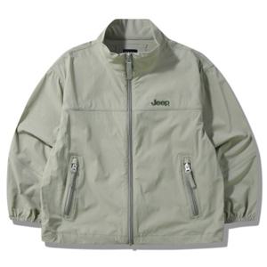 [지프키즈]25신상남여공용키즈   밴드넥 캠핑곰 바람막이KQ2JPU2