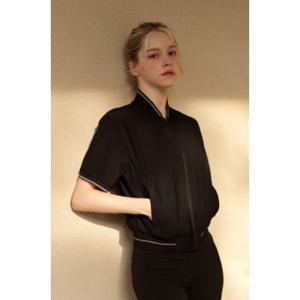 [엘르골프]25년 여름 여성 트리코트 반팔 점퍼 (SET)[6L41391]