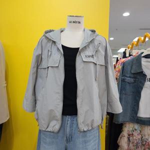 르피타 DP01 칠부소매 후드점퍼 L252UJP602