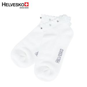 [헬베스코] 레이스 스니커즈 여성 골프양말