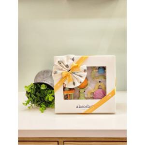 압소바 NEW옥수수사출딸랑이세트(출산선물 출산준비물) (AOB36701H)