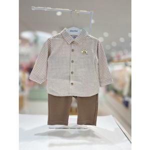[압소바 의류] (백일돌선물) 메이슨 체크 상하복 (25가을신상품) (A2521282)