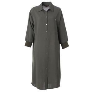 [조순희]셔츠카라 시스루 롱 블라우스(JLMB218)