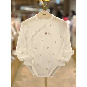 [에뜨와HB]2025년신상품  IV)콜린배내수트 07T017901 신생아바디수트 여름바디수트