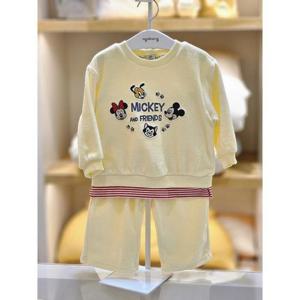 아가방 세이브존02 엘로우 미키  벨로아상하 03s73001