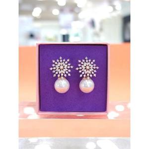 로뎀 세이브존05 Elegance P 눈꽃 핵진주 귀걸이(화이트)3 RD23120295