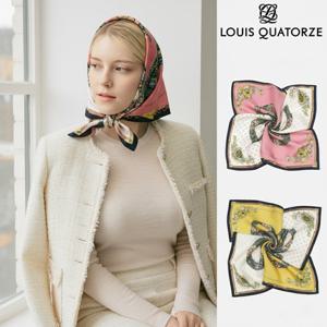 [루이까또즈(스카프)]루이보타닉 실크 사각 스카프 1DSM703