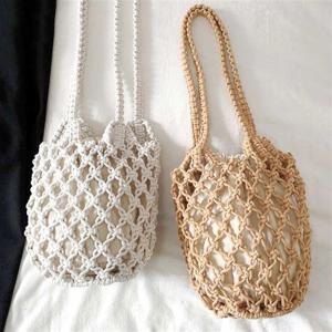 니트 숄더백 네트 뜨개 가방 GAB01447 니트숄더백