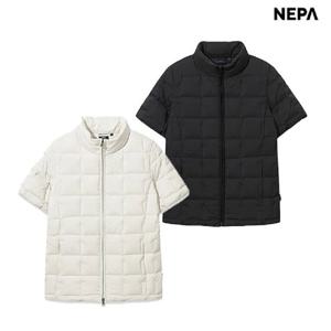 [네파] 여성 모노 튜브 무봉제 반팔 경량 구스다운 7L82066