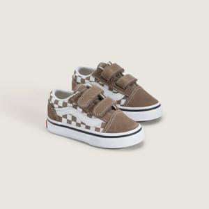 토들러 올드스쿨 벨크로 컬러 띠어리 체커보드 VN000CTG1NU