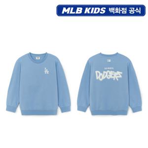 [MLB키즈PG] 스트릿 베이직 로고 아트웍 기모 맨투맨 (7AMTB1456-07BLM)