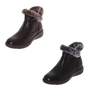 [SODA] 소다 여성 캐주얼 퍼 앵클부츠 3CM ALB420 컬러모음