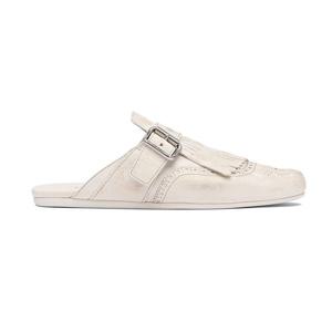 26 SS 프라다 프린지 디테일 슬립온 레더 뮬 1S973NFA005070