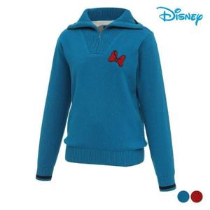 디즈니골프 세이브존07 여성 반집업 니트 DO4LKT031