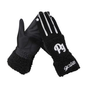 M 파리게이츠골프장갑 NQC 521D4GV501_BK 여성 스마일 덤블 믹스 양손 장갑