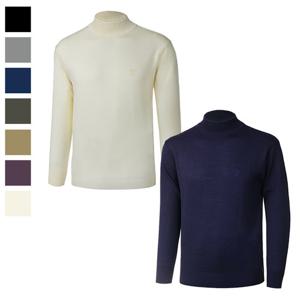 [리빌모아]남자 국산 고급 울 목폴라 니트 GL-KN-01