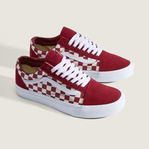 [반스]올드스쿨 체커보드 레드 VN000DB3Y52