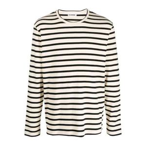 25 FW 질샌더 스트라이프 긴소매 스웨트셔츠 J47NH0002J46497 TP445104534