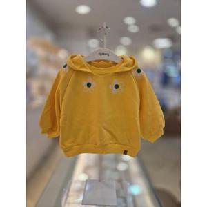 아가방 세이브존03 아가방 옐로우 제나 후드 맨투맨 티셔츠 A01Q731054GA