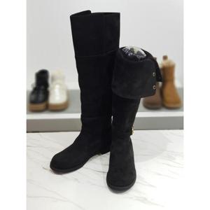 한슈 세이브존03 헨즈 투웨이 스웨이드 니하이 롱부츠 2.5cm AGHS372964voA