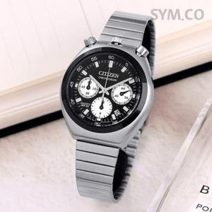 시티즌 AN3660-81E 레코드라벨 츠노크로노 프리버클 크로노그래피 남자 메탈 시계 d