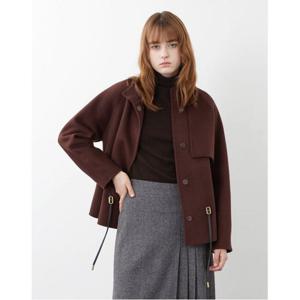 [올리비아로렌][비밀특가] 블루종 숏기장 핸드코트__VOCFU3W9351