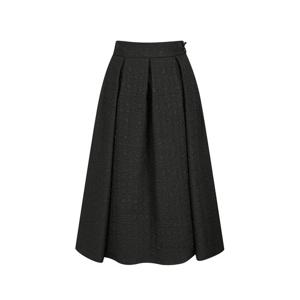 [제이제이 지고트]엠보 자카드 백 밴딩 플레어 스커트(GPAA0SK131)