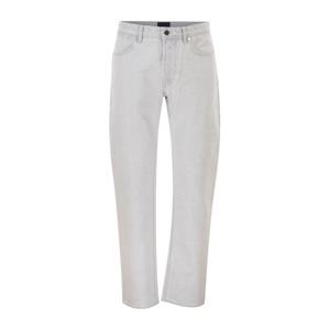 스톤아일랜드 루즈 핏 파이브 포켓 버튼 플라이 진 L1S14J10000