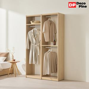 데코파인 댄디 드레스룸 1200 A세트 긴옷장 옷장 시스템장