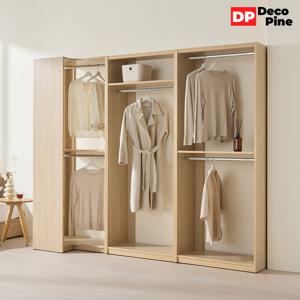 데코파인 댄디 드레스룸 2400 Y세트 코너장 긴옷장 옷장 시스템
