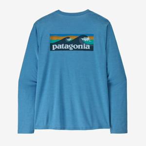 [파타고니아코리아] 45457R5 멘즈 롱-슬리브드 캐필린 쿨 데일리 티셔츠-보드숏 로고 Capilene Cool PG