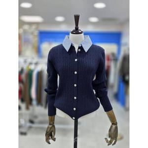 스테파니 세이브존08 스트라이프 셔츠 가디건 A26SH6109