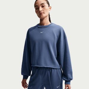 나이키긴팔티 GQT IF0229-461 스포츠웨어 칠 테리 여성 오버사이즈 프렌치 테리 크루넥 스