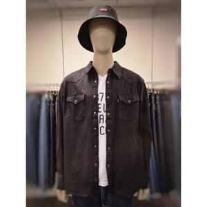 리바이스 남성 바스토우 웨스턴 데님 셔츠 85744-0002 블랙