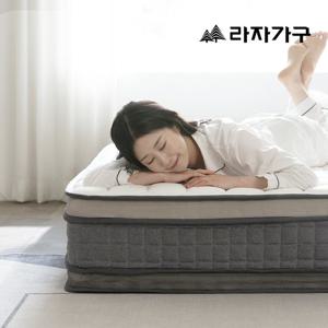 라자가구 멜로 포켓 스프링 롤팩 엑스트라 라지킹 매트리스 (미디엄) 31cm ELK