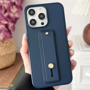 아이폰15 플러스 프로 맥스 컬러 핑거스트랩 거치대 심플 케이스